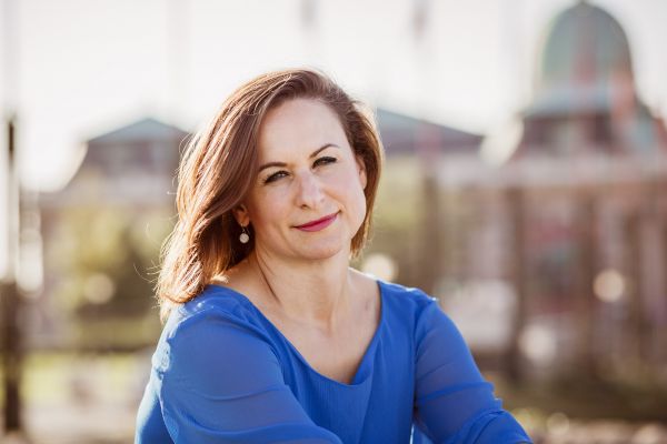 Kép Kiss Henrietta sétavezetőről'